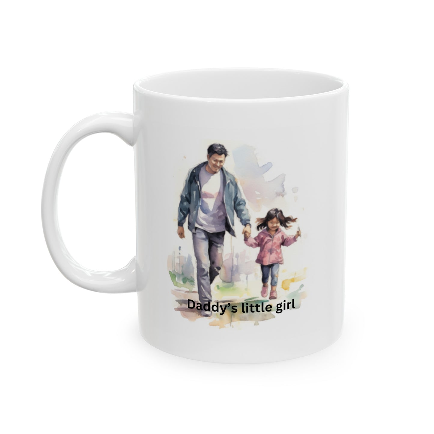 Daddy's Little Girl, Father's Day Ceramic Mug, (11oz, 15oz)