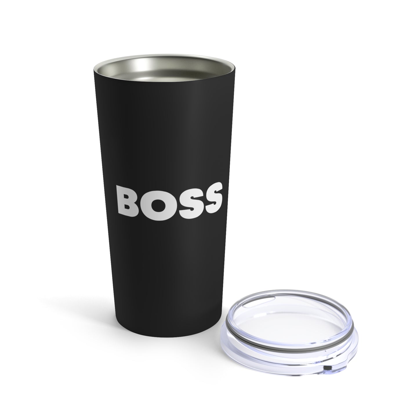 The Boss Black Tumbler 20oz